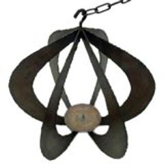 Large Bronze Sculptural Lantern 4