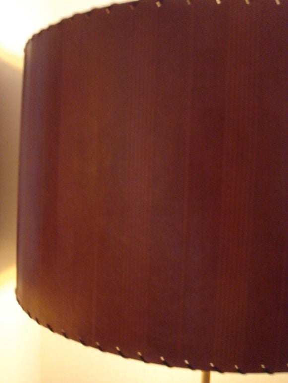 Pair of Floor lamps in the manner of  Frank Lloyd-Wright 4