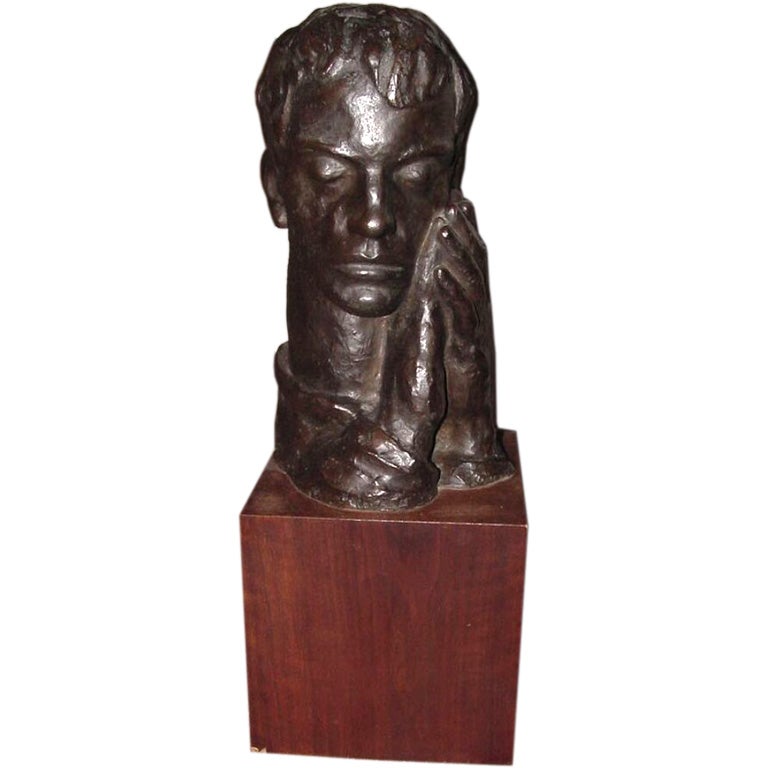 Large Bronze Sculpture by Irma Rothstein at 1stDibs