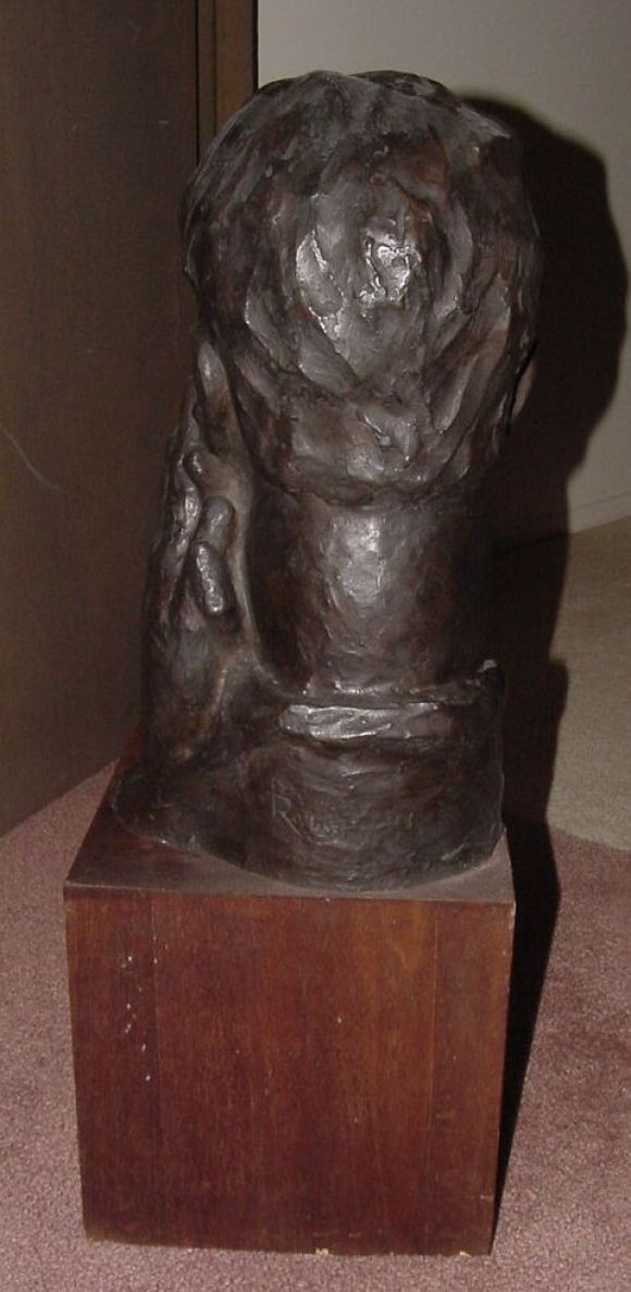 American Large Bronze Sculpture by Irma Rothstein