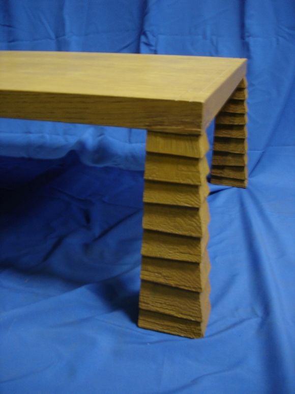 20th Century A Pineapple Leg Coffee table in the manner of Jean-Michel Frank