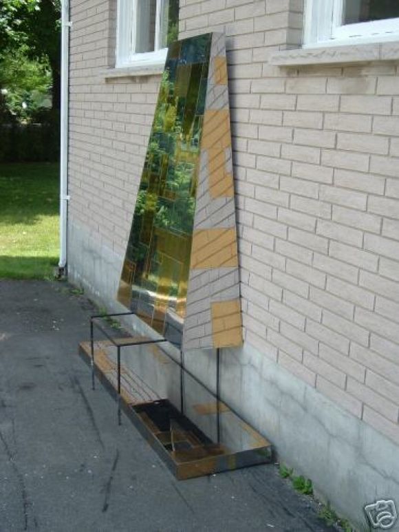 A Monumental Fireplace by Paul Evans