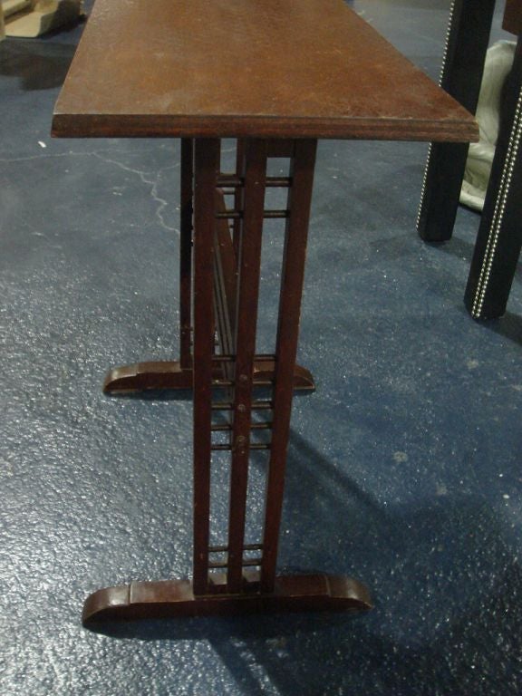 20th Century Mission Oak Side Table For Sale