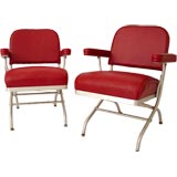 A Pair of Vintage Warren McArthur folding chairs