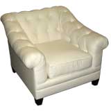 A Ralph Lauren "Tourville" Tufted Club Chair