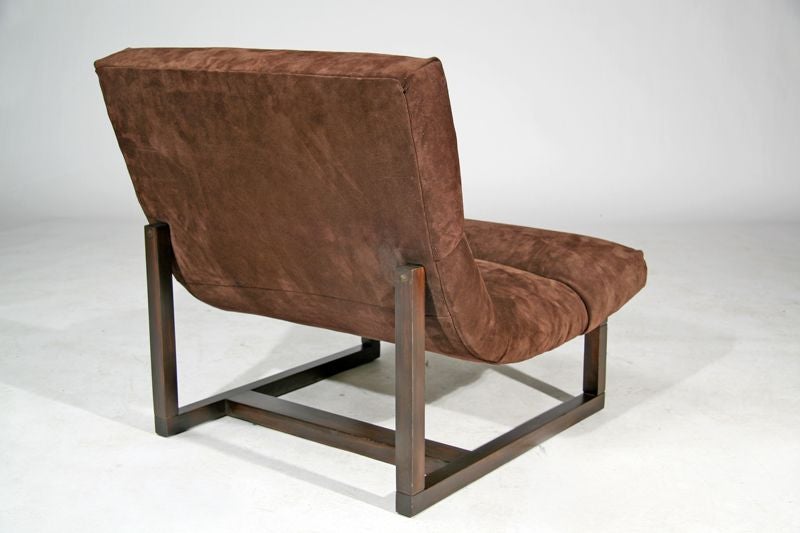 Late 20th Century A Pair of Chairs by Milo Baughman