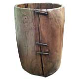 Antique A Wooden Barrel