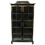 A Chinese Pagoda Vitrine attributed to Dorothy Draper