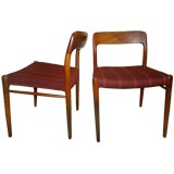 Set of Four Rosewood Chairs by Niels O. Moller for JL Moller