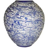 Art Pottery Blue vase