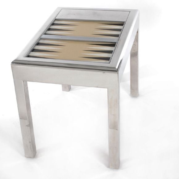 KARL SPRINGER BACKGAMMON GAME TABLE