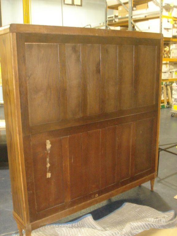 Rosewood Art Deco Display Cabinet with Intricate Inlay 5