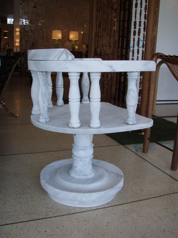 Solid Marble Swivel Chairs