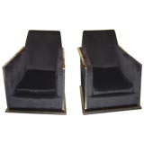 Pair of 1930's Chairs and Settee