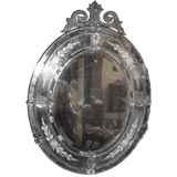 Antique French 1920
s Mirror