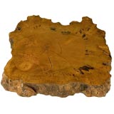 AN UNUSUAL SLAB OF KEYAKI WOOD