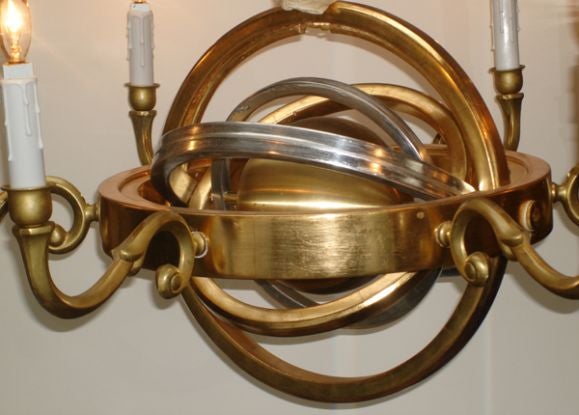 The Armillary Chandelier