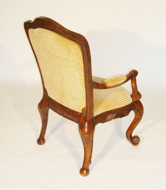 Celtic Rococo Library Chair