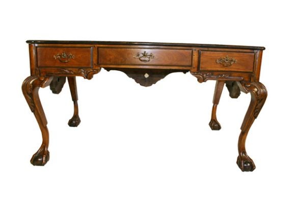 The Proteno Portugese Rococo Style Walnut Desk