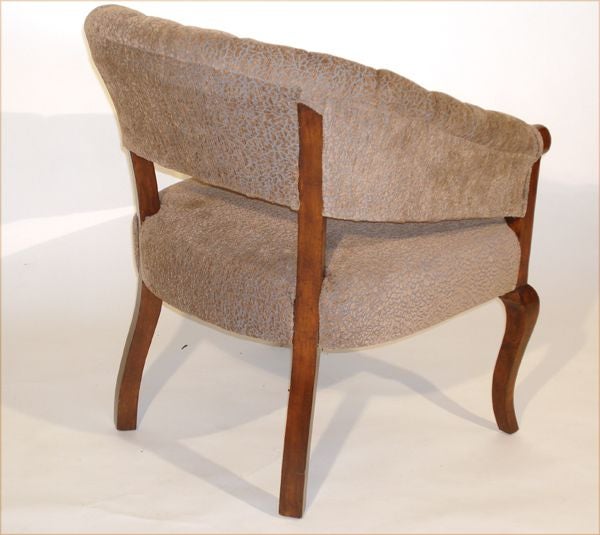 THE HEPBURN TUFTED OPEN BACK TUB CHAIR