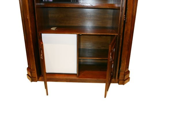 A French Provinicial Style Walnut Armoire as a kitchenette