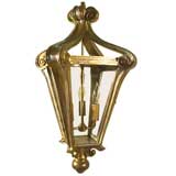 AN ITALIAN BAROQUE GILTWOOD LANTERN (medium)