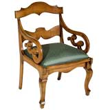 PORTUGESE COLONIAL MONKEYTAIL, ARMCHAIR