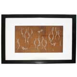 Japanese Kimono ink screen