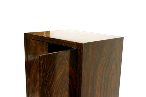 THE WELLER FAUX ROSEWOOD TECHNOLOGY CABINET