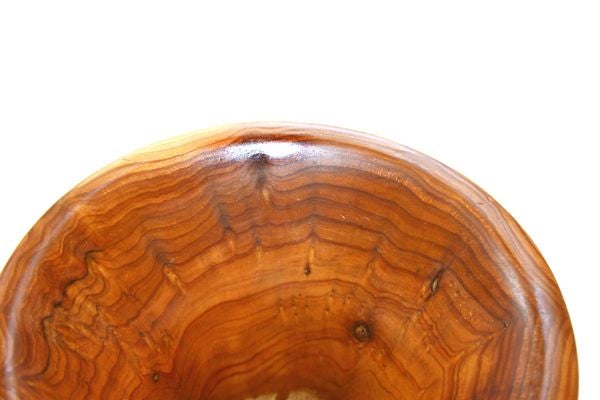 20th Century BIRD'S EYE MAPLE BURL VASE For Sale