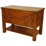 Antique THE PAPEETE TWO-DRAWER COMMODE