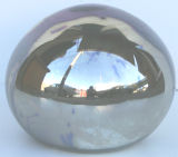 Hand Blown Mercury Glass Orb