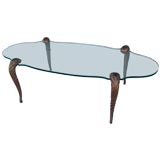 Magnificent Snake Legged French Coffee Table