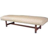 Simple and Stylish Upholstered Low Bench