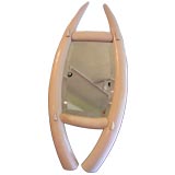 Elephant Tusk Ivory Framed Table Mirror