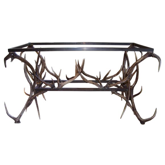 A Fantastic Anthony Redmile Antler and Bronze Table