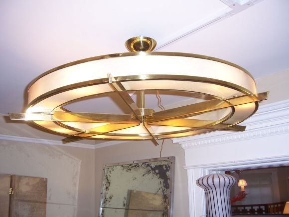 Donald Deskey Art Deco Ceiling Light