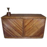 A Gabriella Crespi Bamboo Sideboard/Buffet - SIGNED