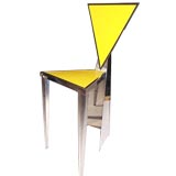 Retro Italian Triangular Form Chair