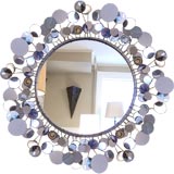 A Curtis Jere Raindrops Mirror (signed)
