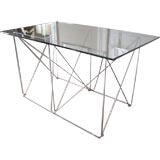 An Architectural Steel Base Table