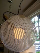 Oversized Venini Swirl Ball Hanging Light
