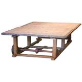 Vintage Baker Table, Coffee Table Vintage Baker Table, Coffee Table