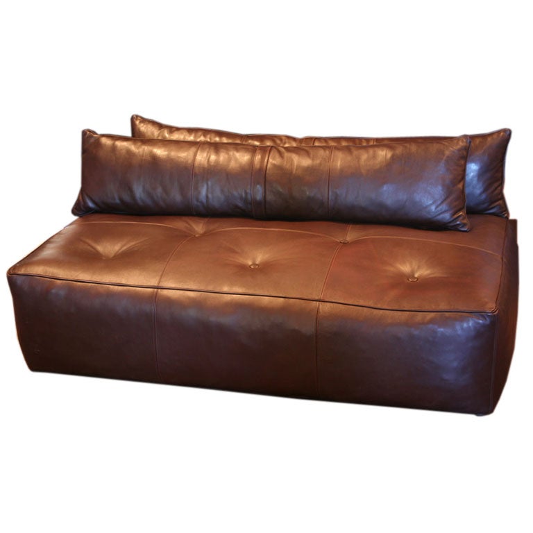 Leather Banquette