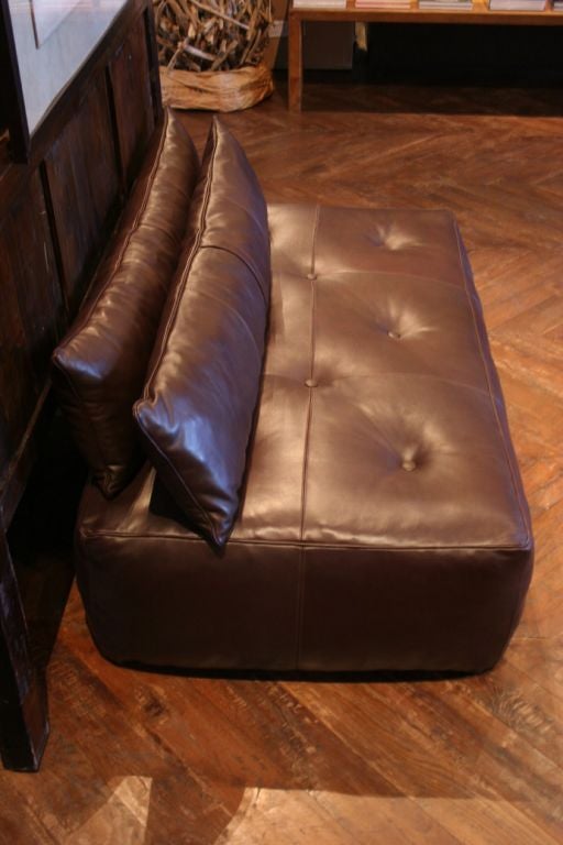 Leather Banquette 1