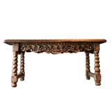 peruvian wood table
