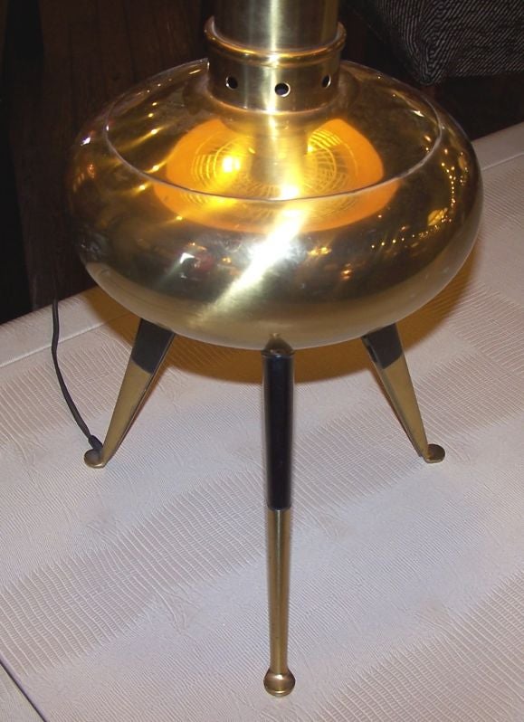 Mid-20th Century Stiffel Lamp in the style of Gio Ponti
