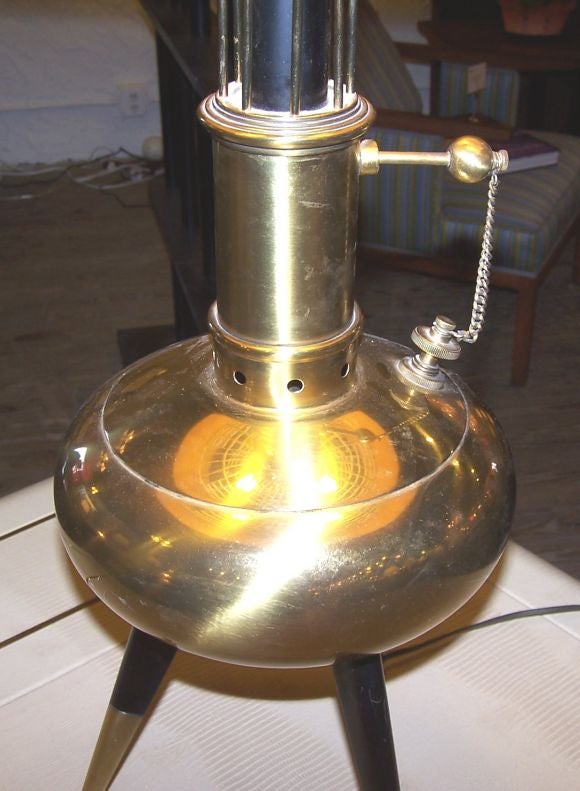 Brass Stiffel Lamp in the style of Gio Ponti