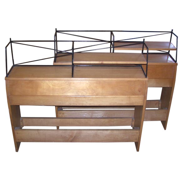 Paul Mccobb, Pair of Twin Headboards