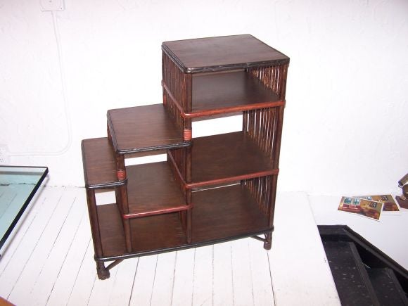 Deco Reed Bookcase / Shelf